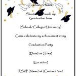 Graduation Invitation Templates