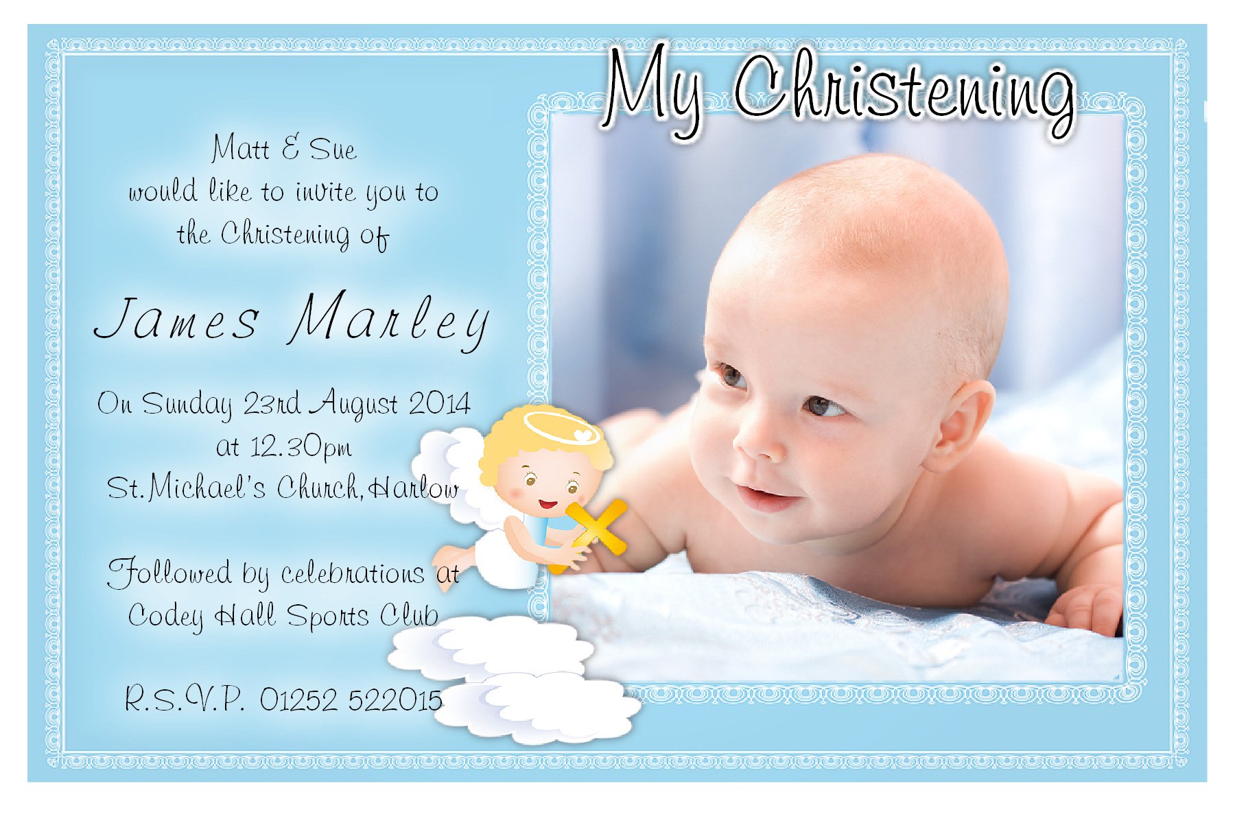 Can You Give A Christening Card For A Baptism