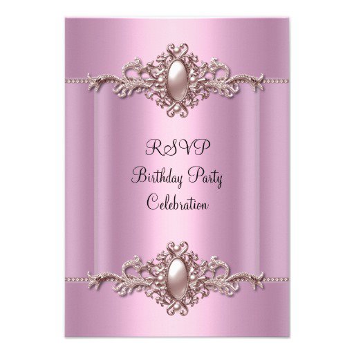 21st Birthday Invitations Templates