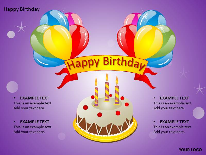 Happy Birthday Templates Free