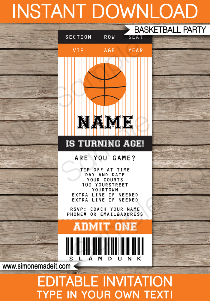 Sports Baby Shower Invitations Templates