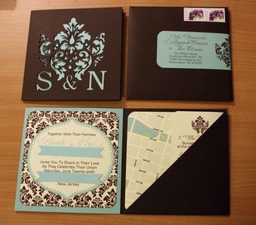 Cricut Wedding Invitations