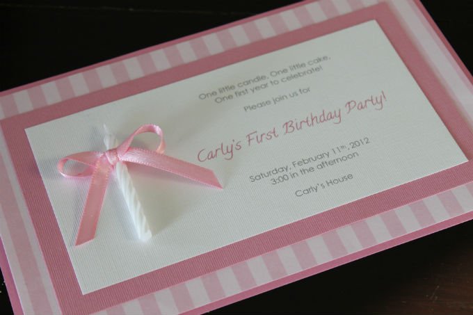 Homemade Birthday Invitations Ideas