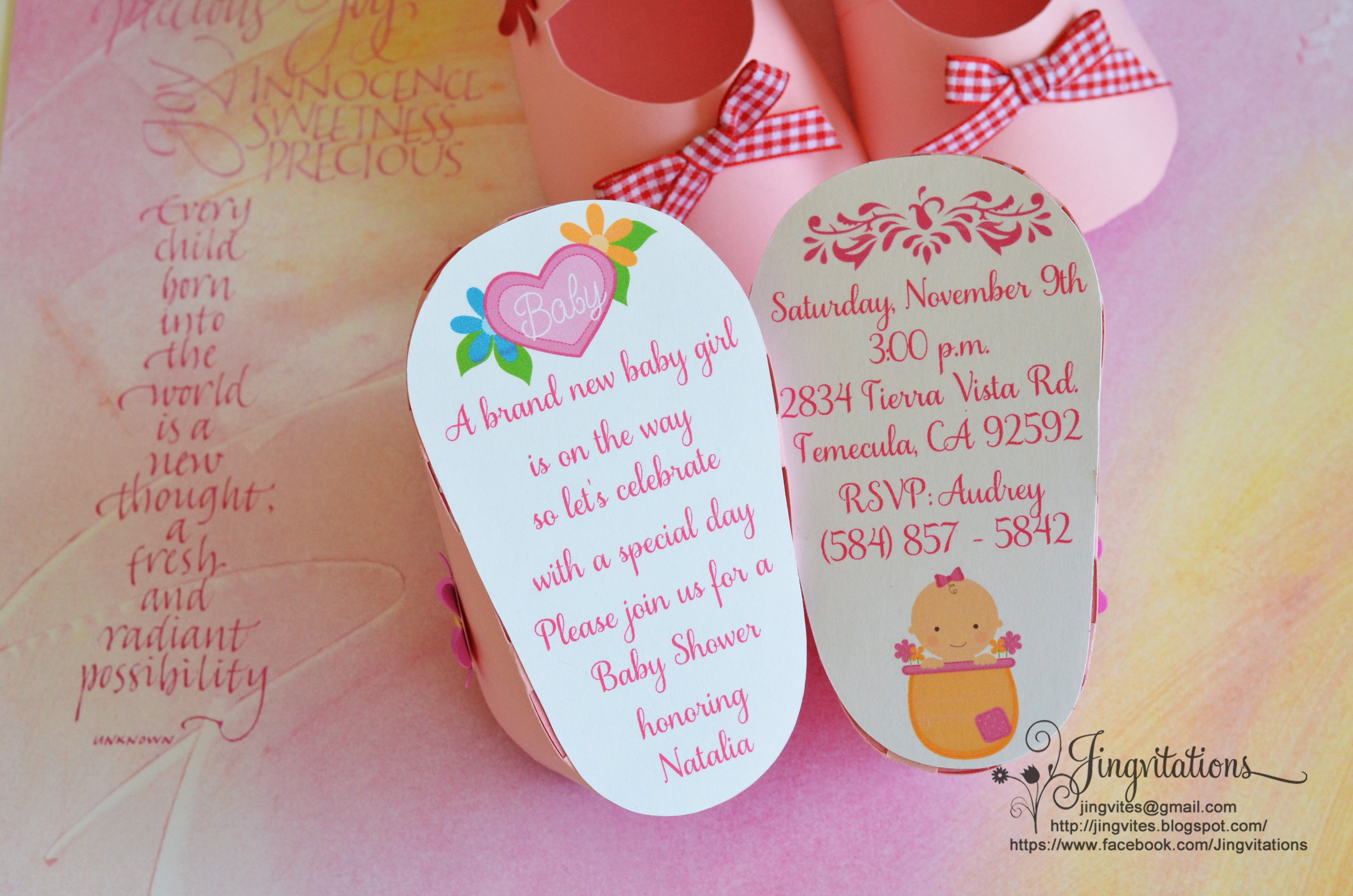 Creative Homemade Birthday Invitations