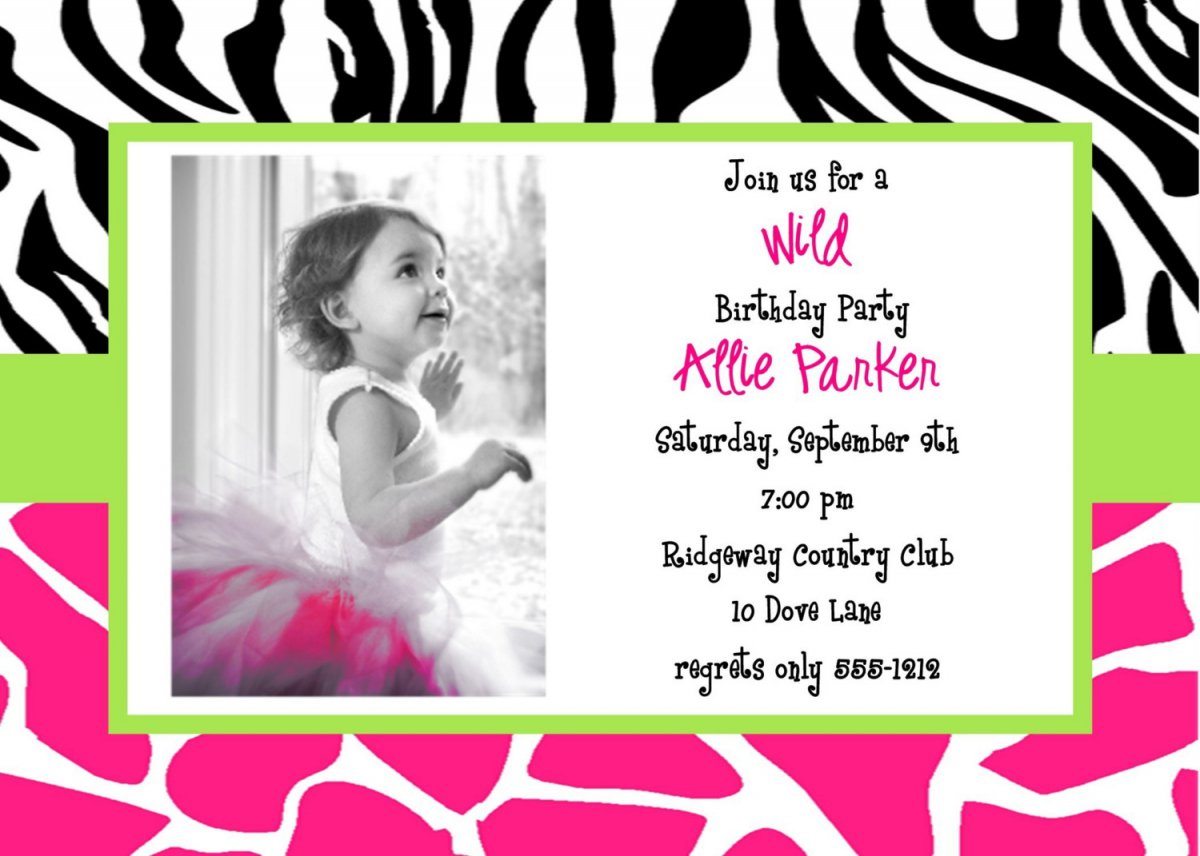 Children  Birthday Invitations Free Printable