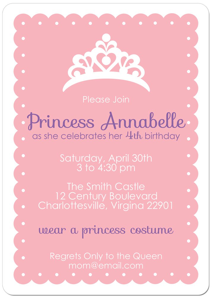 Free Printable Birthday Invitations Princess And The Frog 2017