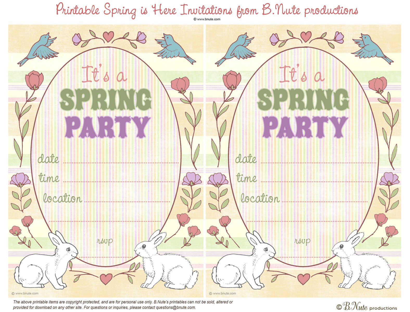 Free Printable Easter Invitations Cards Invitation Design Blog