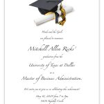 Free Printable Graduation Invitation Templates 2013