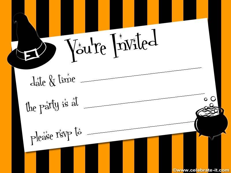 Free Printable Slumber Party Invitation Cards 2015