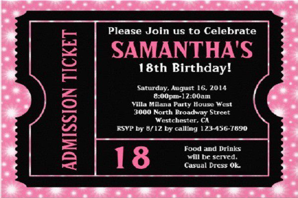18th Birthday Quotes For Invitations