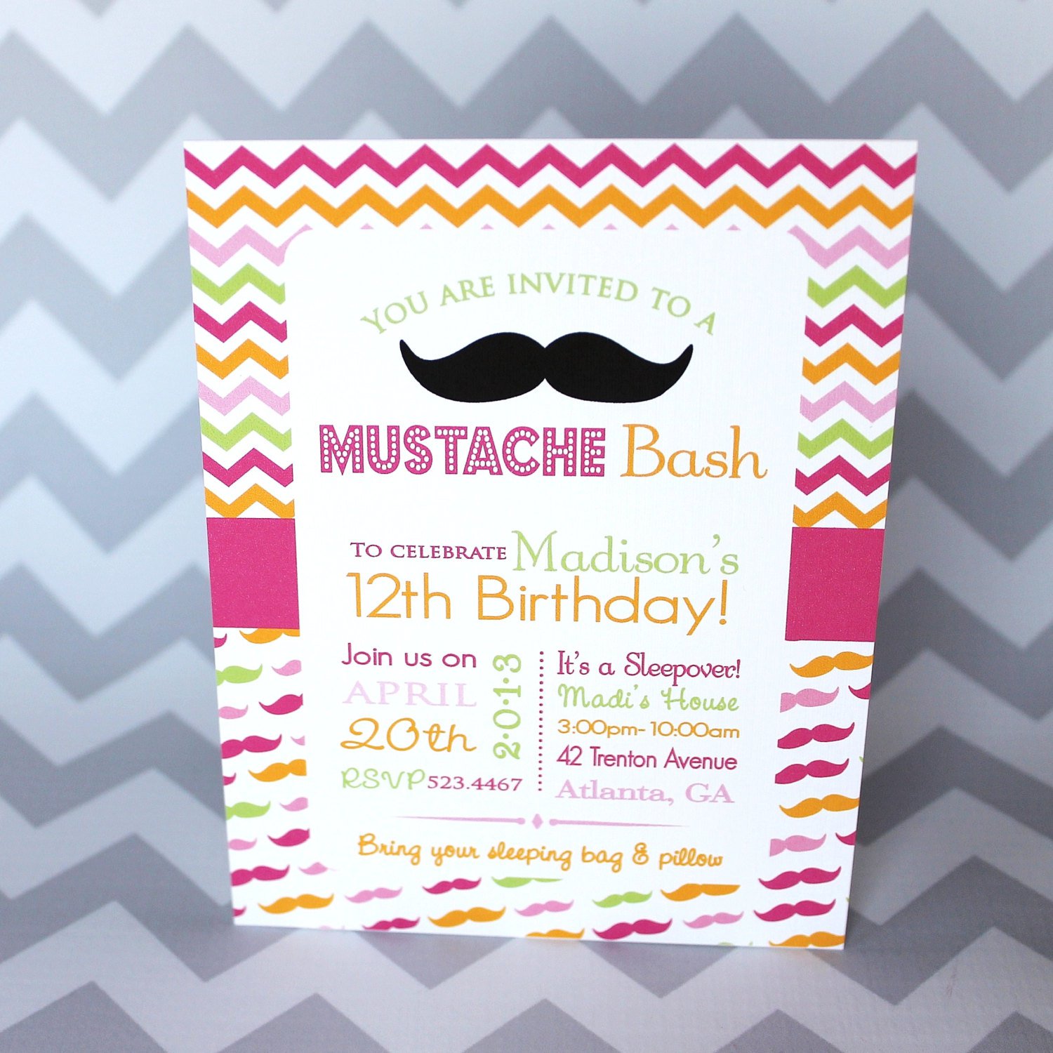 Cool Teenage Birthday Invitations