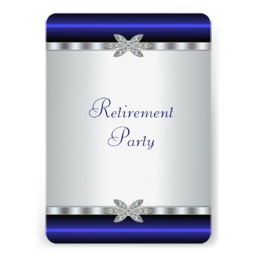 Elegant Retirement Party Invitation Templates