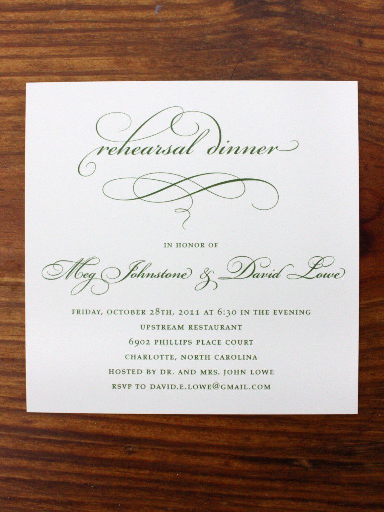 Formal Dinner Invitation Wording