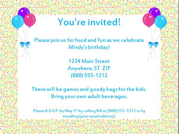 Free 30 Birthday Invitation Templates