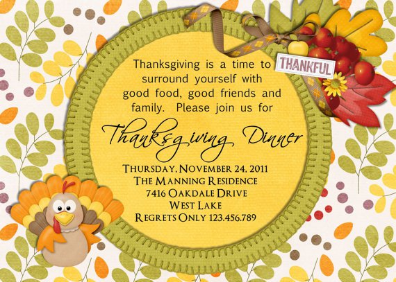 Free Printable Thanksgiving Feast