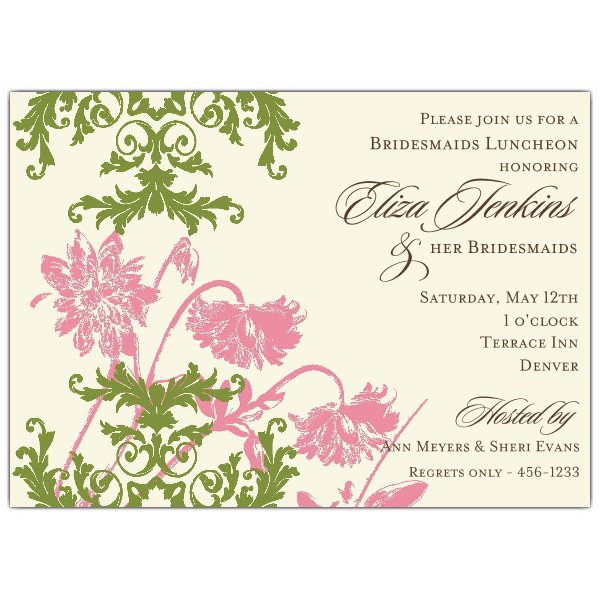 Holiday Luncheon Invitations Printable