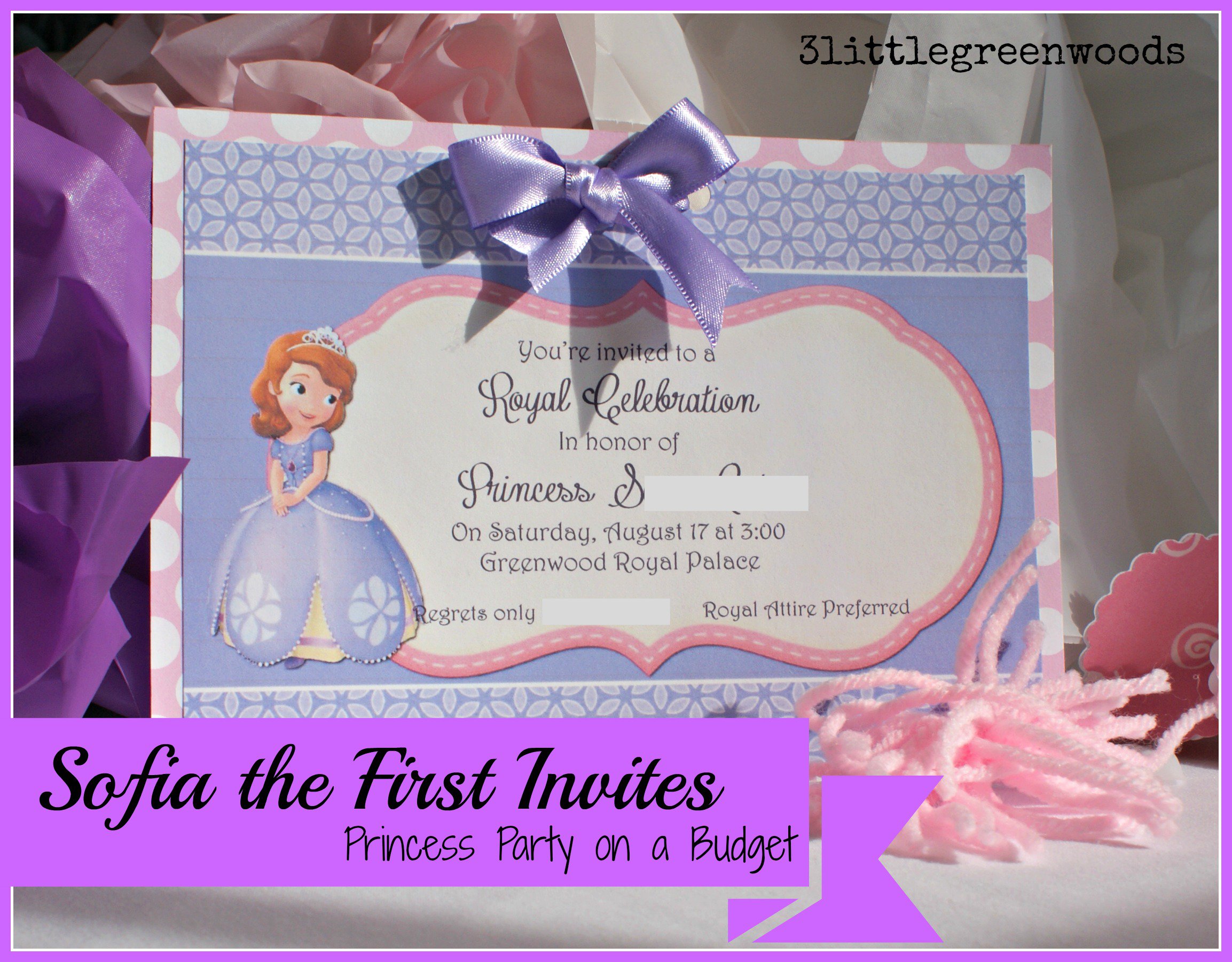 Make Princess Invitations Free Printable