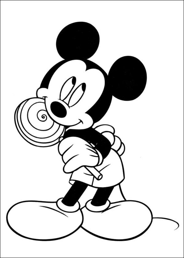 Mickey And Friends Coloring Pages Free