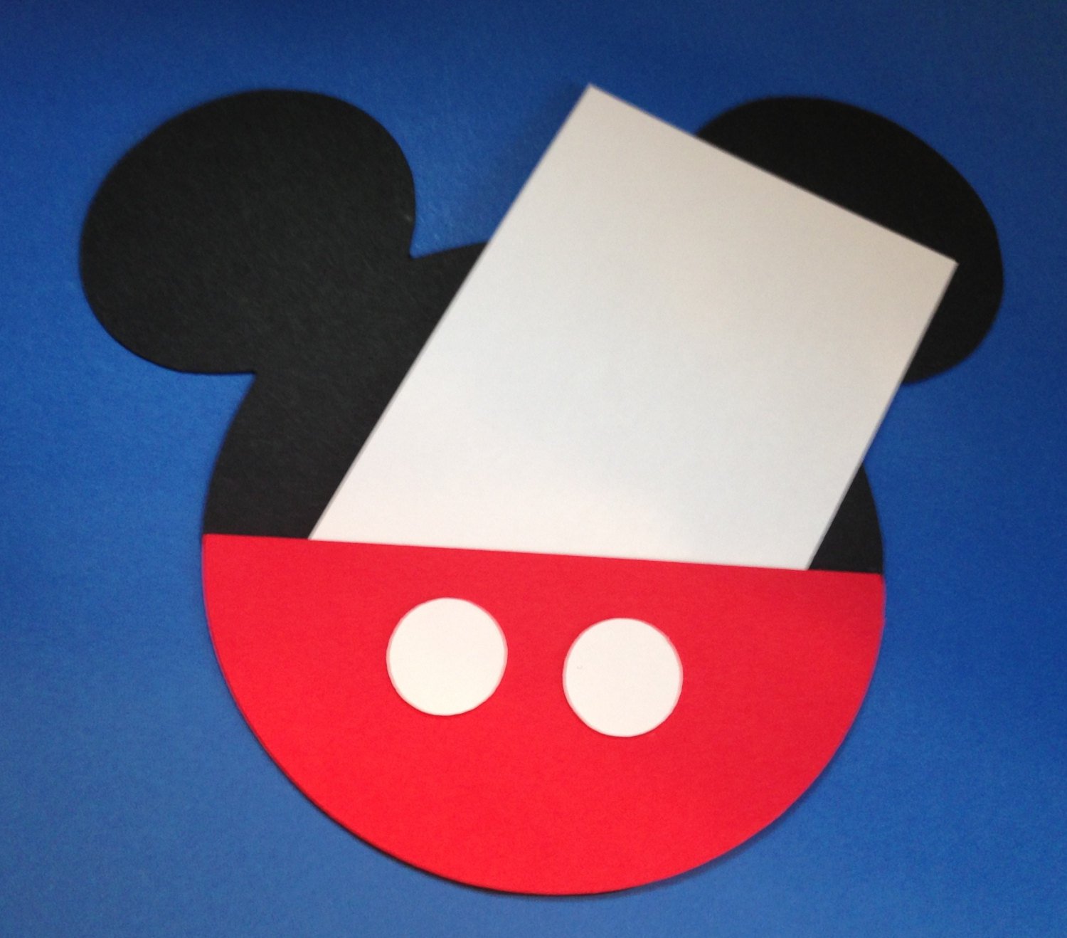 Mickey Mouse Pants Invitations