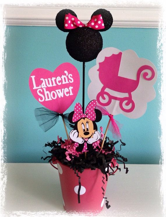 Minnie Mouse Baby Shower Ideas Pinterest