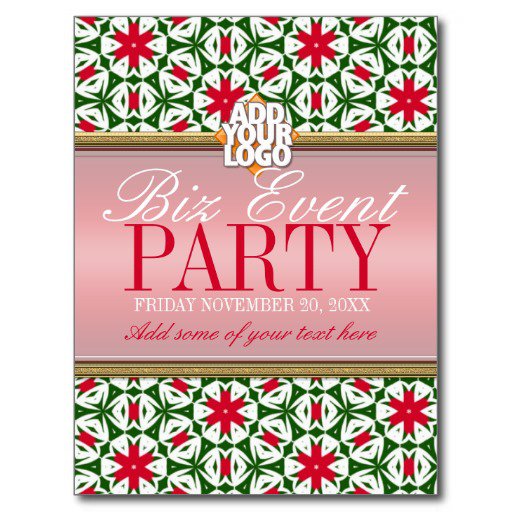 Office Holiday Party Invitation Templates