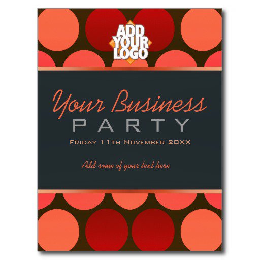 Office Party Invitation Template