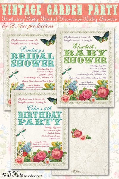 Party Productions Invitations