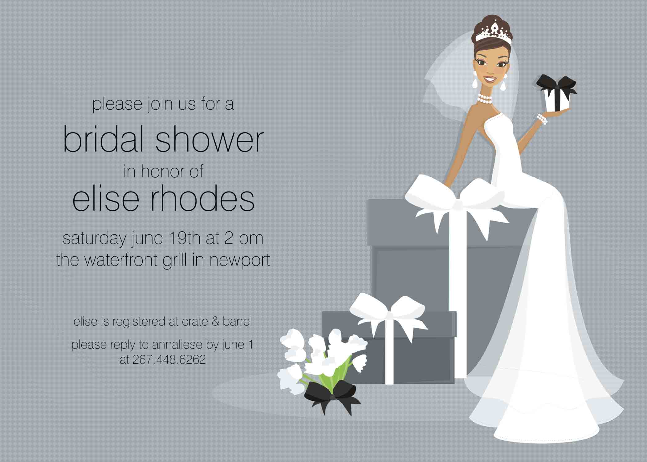 Printable Bridal Shower Invitations Templates