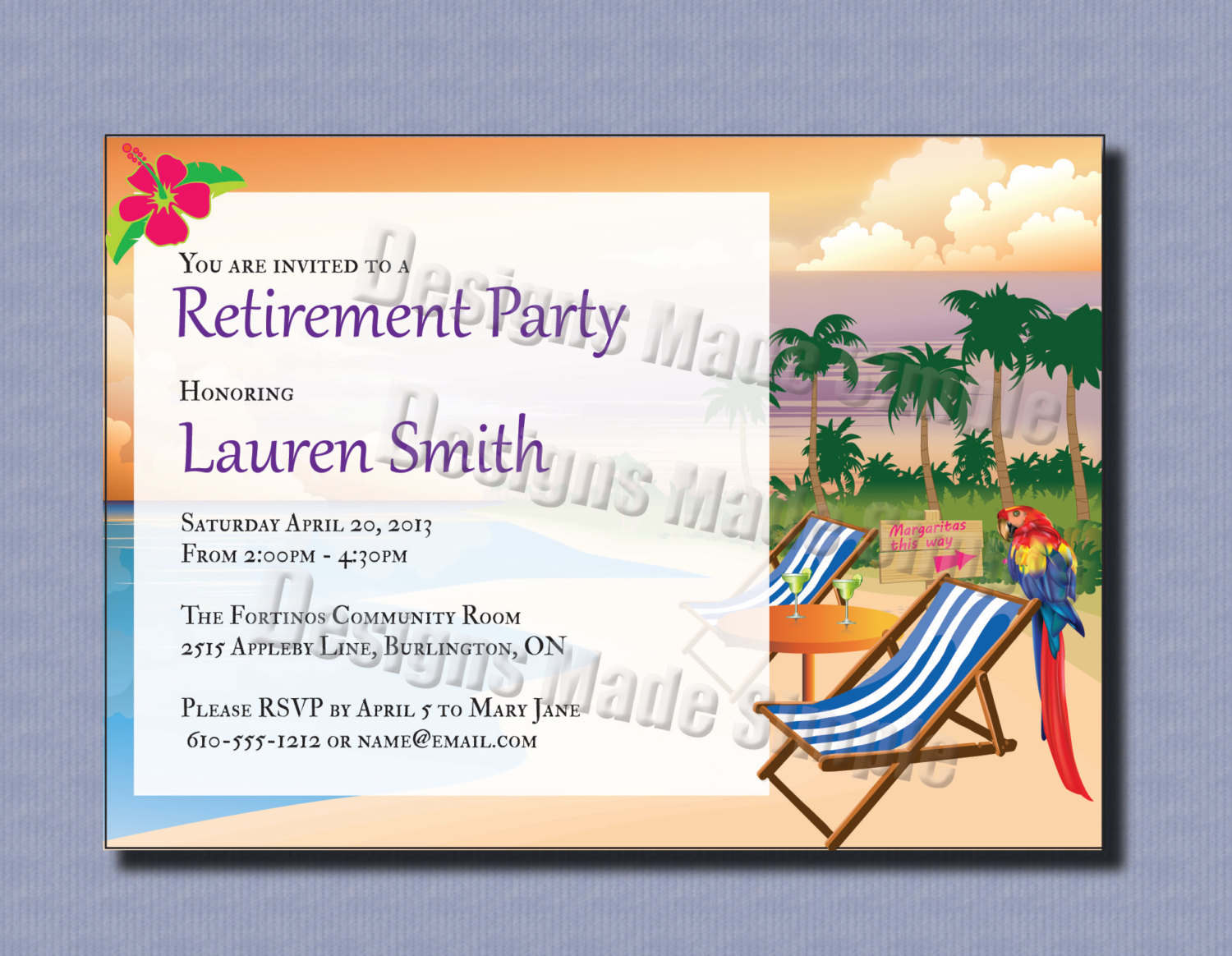 Printable Retirement Invitations Invitation Design Blog