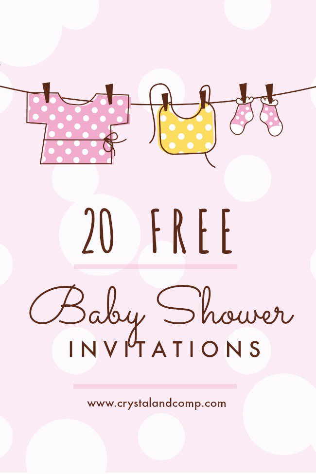 Free Printable Baby Shower Invitations For Twins Boy And Girl