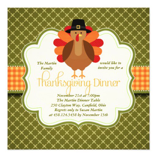 Cute Thanksgiving Invitations - Invitation Design Blog