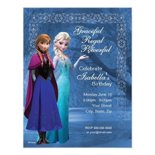 Disney Frozen Party Invitations Blank