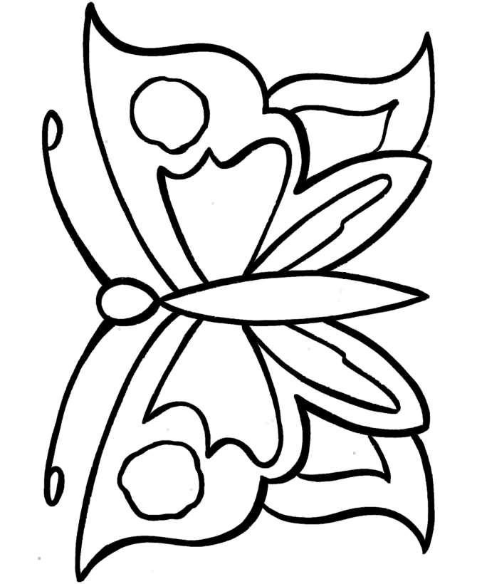 Easy Free Printable Coloring Pages