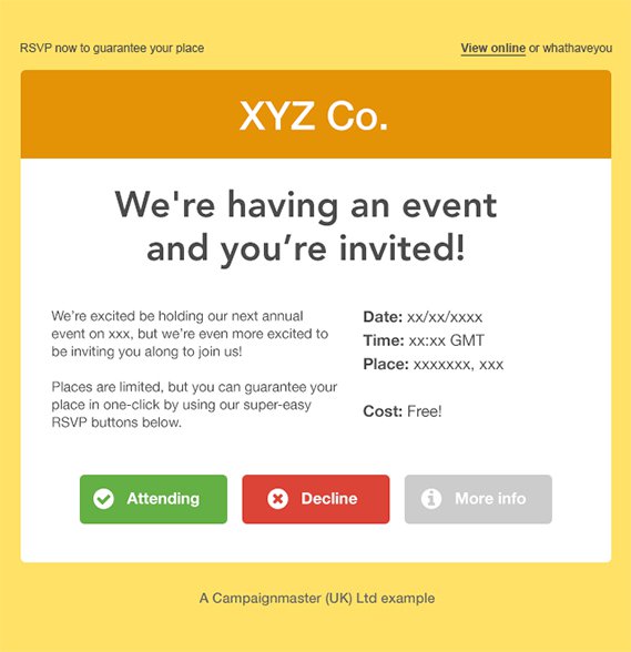 Example Of Confirmation Invitation