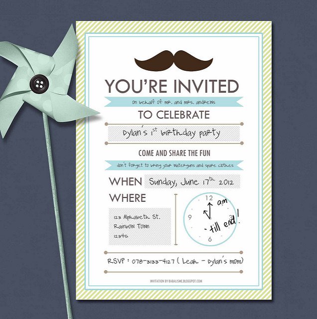 Fill In The Blank Baby Boy Shower Invitations