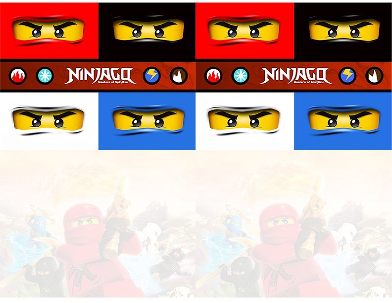 Lego Ninja Invitations