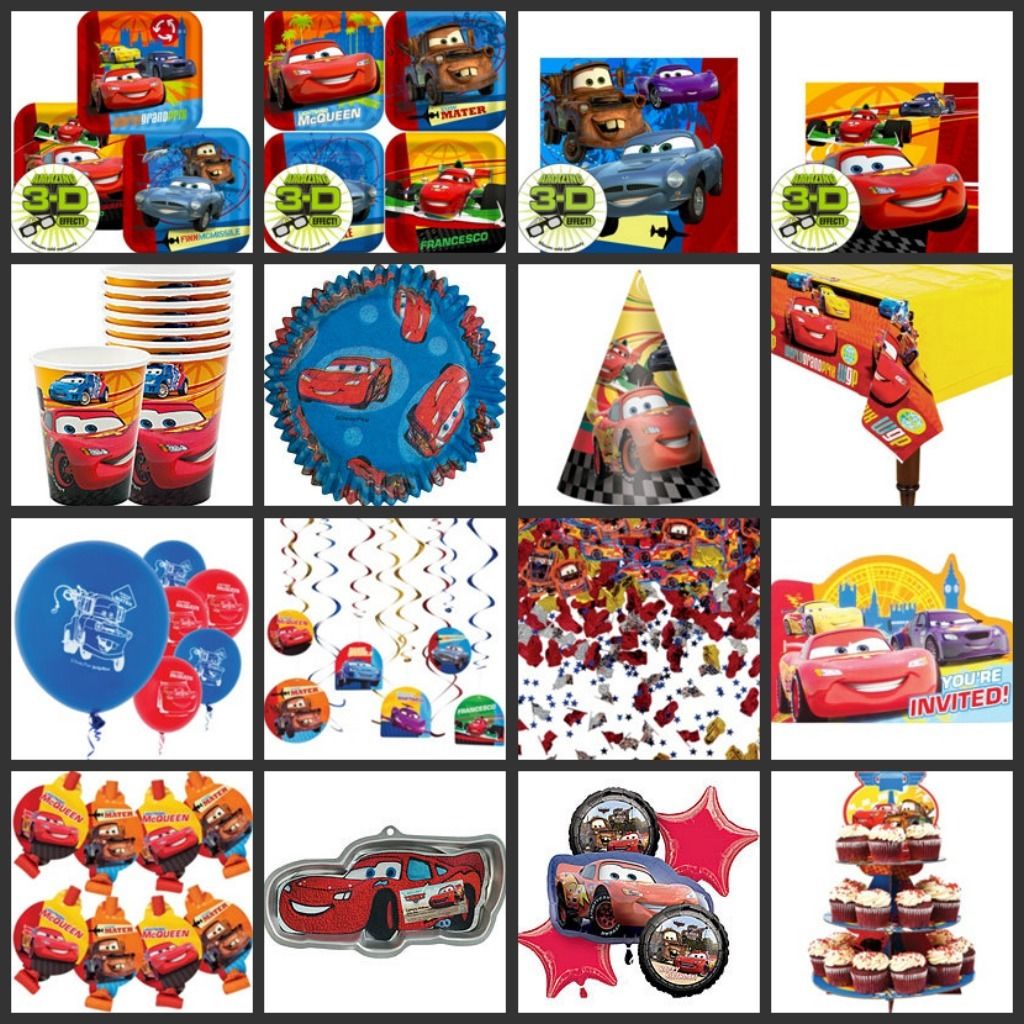 Lightning Mcqueen Party Hats