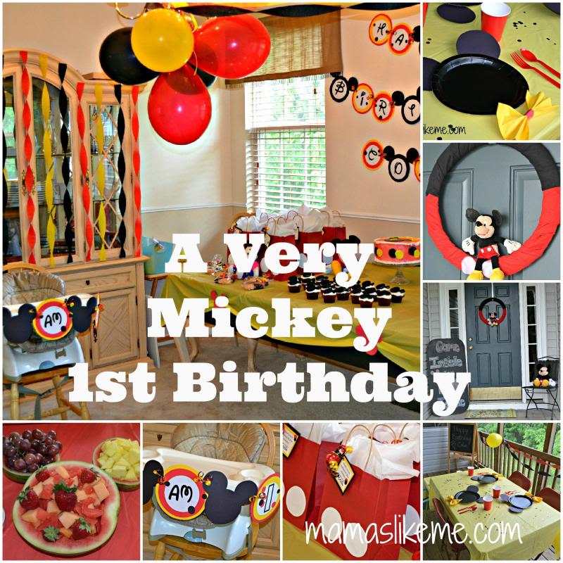 Mickey Mouse First Birthday Invitations Walmart