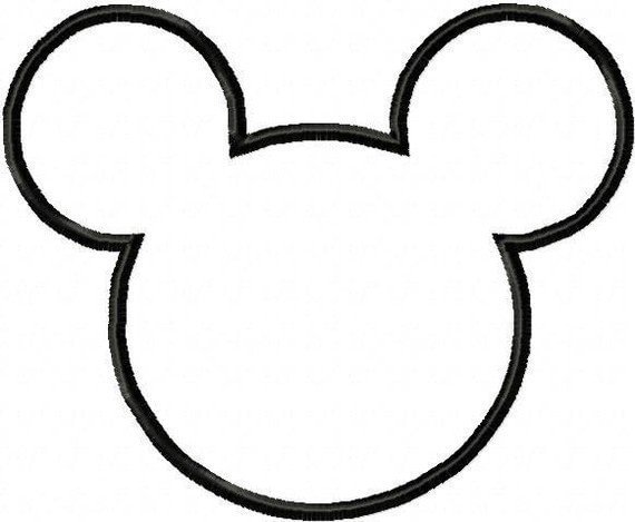 Mickey Mouse Hand Puppet Template