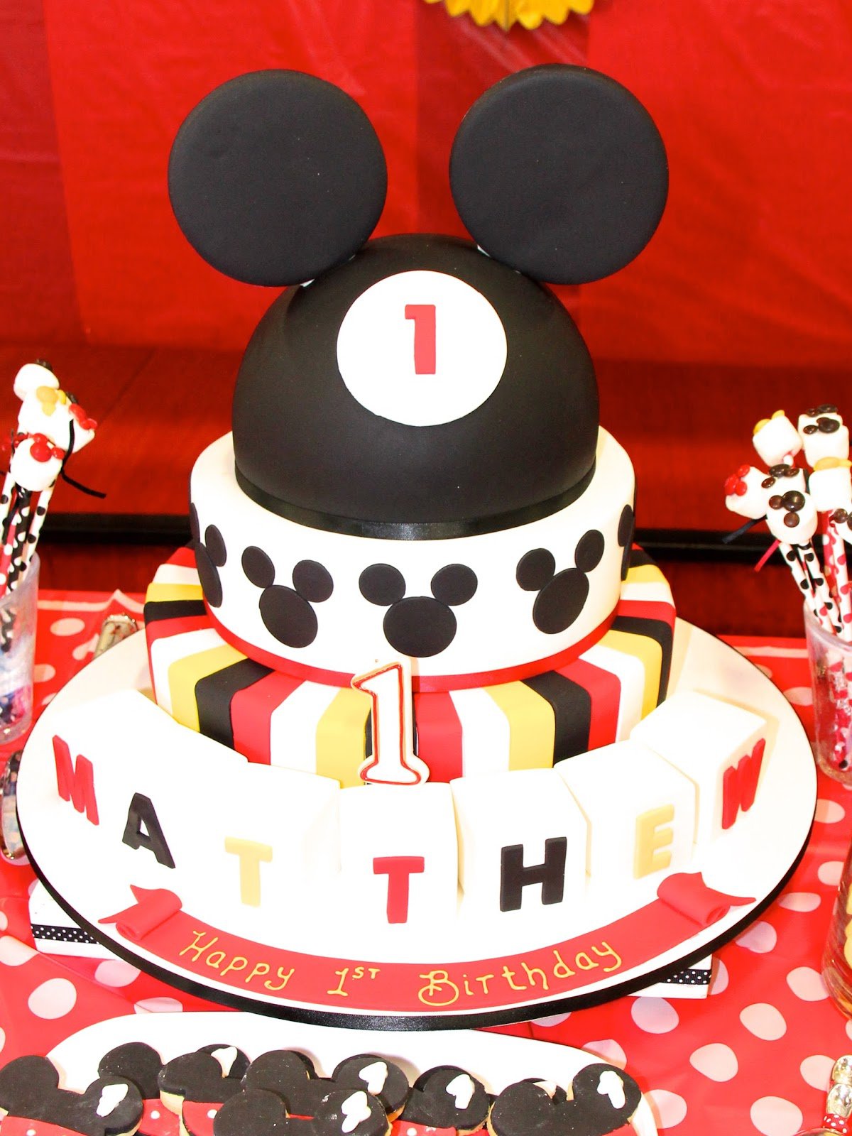 Mickey Mouse Party Ideas For 1st Birthday