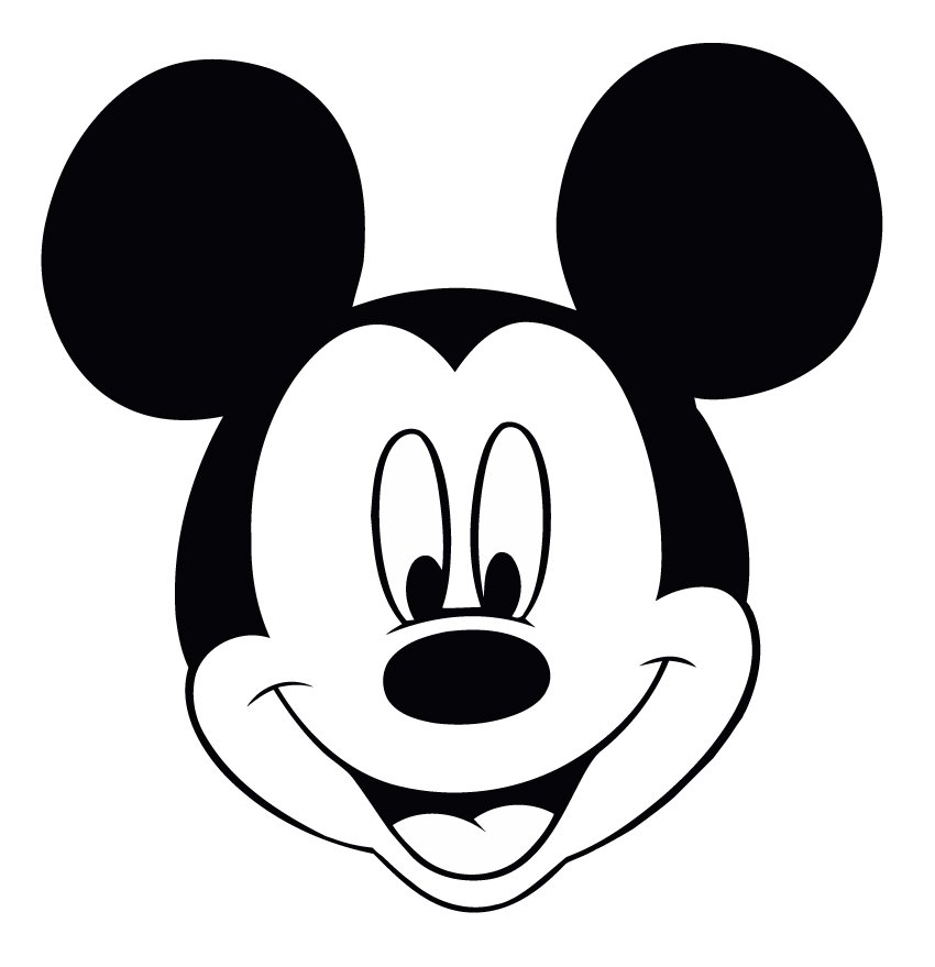 Mickey Mouse Stencil Printable