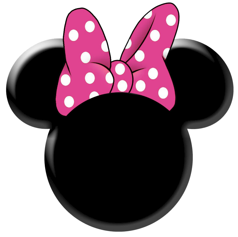 Minnie Mouse Head Silhouette Printable