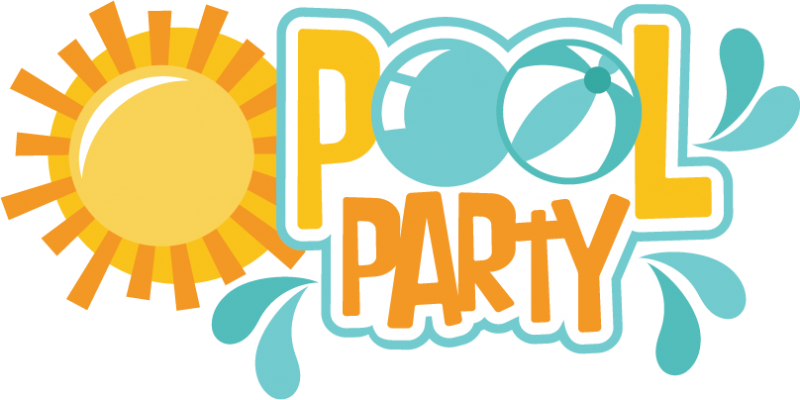 Pool Party Clip Art