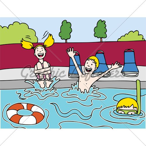 Pool Party Clip Art Images
