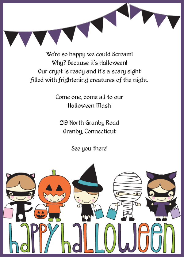 Spooky Halloween Invitation Templates