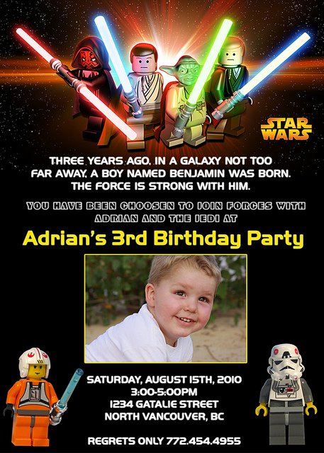 Star Wars Birthday Invitations Walmart