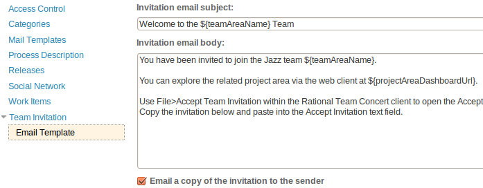 Team Lunch Invitation Mail