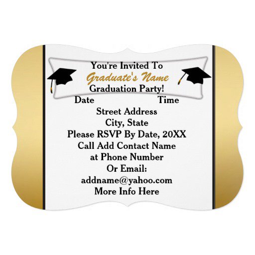 2014 Graduation Party Invitations