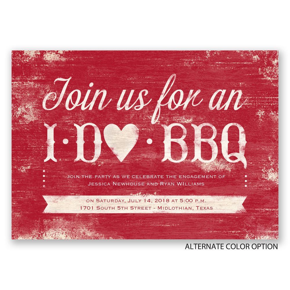 Bbq Party Invitations Wording