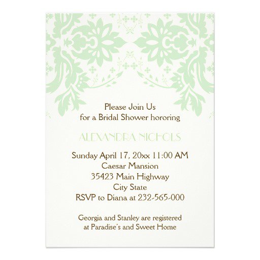 Brown And Ivory Wedding Invitations